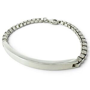 TIFFANY & CO. Silver Charm Bracelet